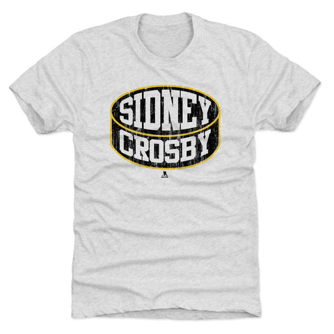Sidney Crosby Shirt – Premium Tri-Blend Vintage Graphic Tee | Slim Fit Casual Men's Premium T-Shirt - YinzerShop