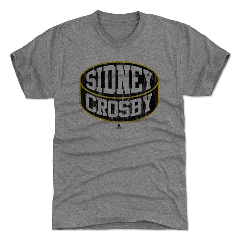 Sidney Crosby Shirt – Premium Tri-Blend Vintage Graphic Tee | Slim Fit Casual Men's Premium T-Shirt - YinzerShop