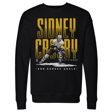 Sidney Crosby Sweatshirt – Pittsburgh NHL Player Apparel | Cotton Blend Crewneck Men's Crewneck Sweatshirt - YinzerShop