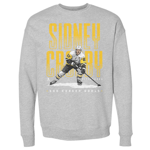 Sidney Crosby Sweatshirt – Pittsburgh NHL Player Apparel | Cotton Blend Crewneck Men's Crewneck Sweatshirt - YinzerShop