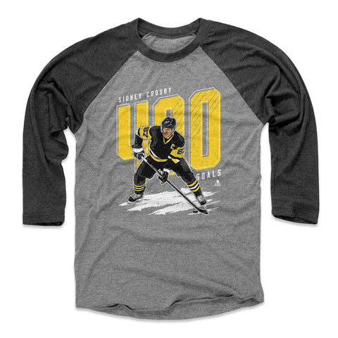 Sidney Crosby T-Shirt – 400 Goals Jersey Tee | Crewneck Raglan Slim Fit Shirt Men's Baseball T-Shirt - YinzerShop