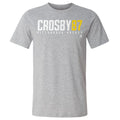 Sidney Crosby T-Shirt – Crewneck Cotton Short Sleeve Hockey Fan Shirt Men's Cotton T-Shirt - YinzerShop