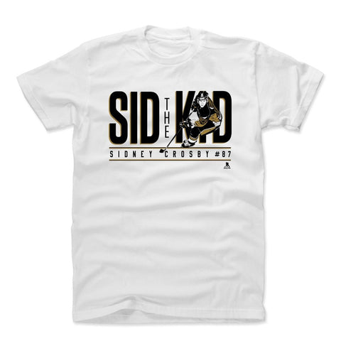 Sidney Crosby T-Shirt – Durable Cotton Crewneck Shirt | Soft Casual Tee by 500 LEVEL Men's Cotton T-Shirt - YinzerShop