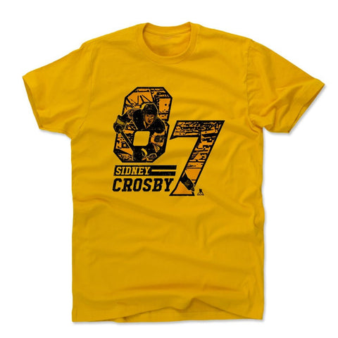 Sidney Crosby T-Shirt - Durable Cotton Crewneck Shirt | Soft Regular Fit Tee Men's Cotton T-Shirt - YinzerShop