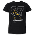 Sidney Crosby T-Shirt - Kids Crewneck Cotton Short Sleeve Graphic Sports Tee Kids Toddler T-Shirt - YinzerShop