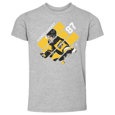 Sidney Crosby T-Shirt - Kids Crewneck Cotton Short Sleeve, Regular Fit Tee Kids Toddler T-Shirt - YinzerShop