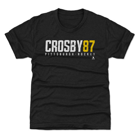 Sidney Crosby T-Shirt – Kids Crewneck Short Sleeve Cotton Polyester Tee Kids T-Shirt - YinzerShop