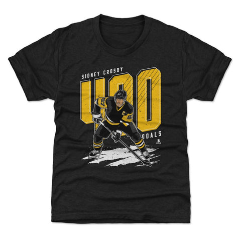 Sidney Crosby T-Shirt – Kids Crewneck Tee | Cotton Polyester Blend | 400 Goals Shirt Kids T-Shirt - YinzerShop
