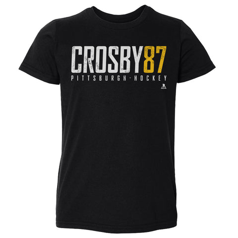 Sidney Crosby T-Shirt - Kids Hockey Shirt | Pittsburgh Sports Tee, Cotton Short Sleeve Kids Toddler T-Shirt - YinzerShop