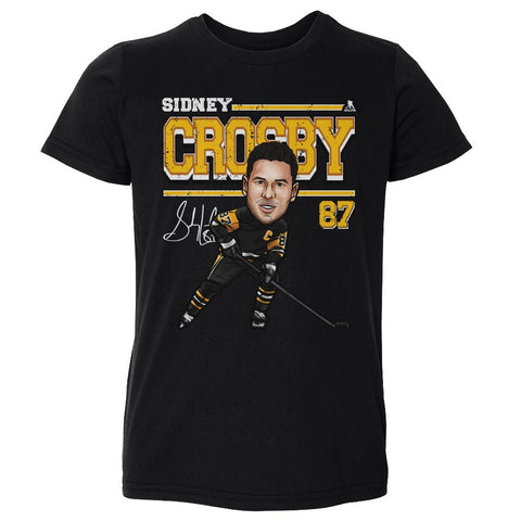 Sidney Crosby T-Shirt - Kids Hockey Shirt | Pittsburgh Sports Tee, Cotton Short Sleeve Kids Toddler T-Shirt - YinzerShop