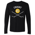 Sidney Crosby T-Shirt – Pittsburgh Hockey Shirt | Cotton Crewneck Long Sleeve Tee Men's Long Sleeve T-Shirt - YinzerShop