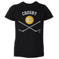 Sidney Crosby T-Shirt - Pittsburgh Hockey Shirt Kids Sports Tee Cotton Crewneck Kids Toddler T-Shirt - YinzerShop