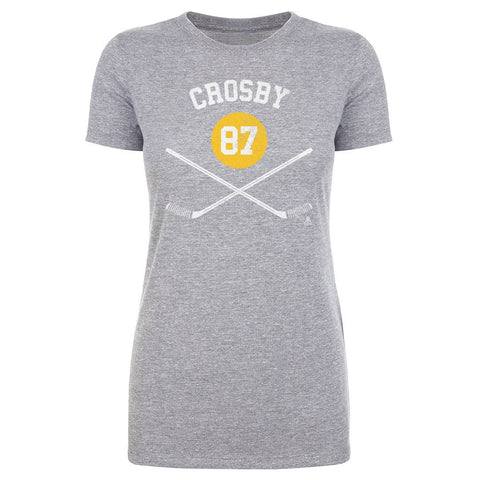 Sidney Crosby T-Shirt – Pittsburgh Hockey Shirt | Men's Slim Fit Cotton Crewneck Tee Women's T-Shirt - YinzerShop