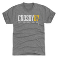 Sidney Crosby T-Shirt – Pittsburgh Hockey Shirt | Slim Fit Crewneck Tee Men's Premium T-Shirt - YinzerShop