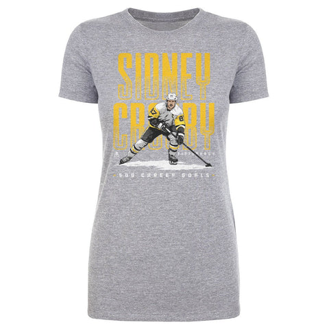 Sidney Crosby T-Shirt – Pittsburgh Hockey Tee | Men's Slim Fit Cotton Crewneck Women's T-Shirt - YinzerShop