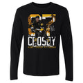 Sidney Crosby T-Shirt - Pittsburgh Landmark Long Sleeve Cotton Crewneck Tee Men's Long Sleeve T-Shirt - YinzerShop