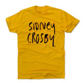 Sidney Crosby T-Shirt – Soft Cotton Crewneck Shirt for Summer Ballpark Wear Men's Cotton T-Shirt - YinzerShop
