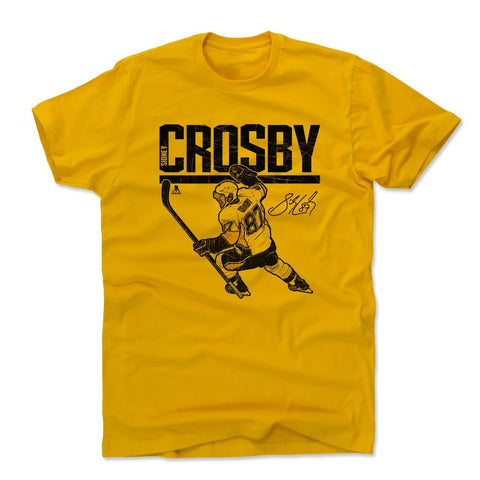 Sidney Crosby T-Shirt - Soft Cotton Crewneck Tee | Summer Ballpark Shirt Men's Cotton T-Shirt - YinzerShop