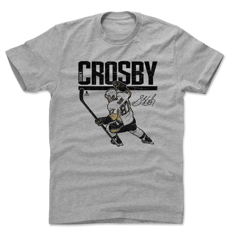 Sidney Crosby T-Shirt - Soft Cotton Crewneck Tee | Summer Ballpark Shirt Men's Cotton T-Shirt - YinzerShop