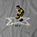 Sidney Crosby: Throwback Hockey T-Shirt - YinzerShop