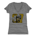 Sidney Crosby Women's V-Neck T-Shirt - Slim Fit Tri Blend Athletic Wear Women's V-Neck T-Shirt - YinzerShop