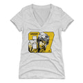 Sidney Crosby Women's V-Neck T-Shirt - Slim Fit Tri Blend Athletic Wear Women's V-Neck T-Shirt - YinzerShop