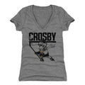 Sidney Crosby Women's V-Neck T-Shirt – Slim Fit Tri Blend Short Sleeve Top Women's V-Neck T-Shirt - YinzerShop