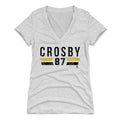 Sidney Crosby Women's V-Neck T-Shirt – Slim Fit Tri Blend Tee, Breathable Sportswear Women's V-Neck T-Shirt - YinzerShop