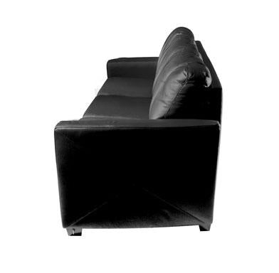 Silver Sofa with Spooky Pumpkin Patch Logo