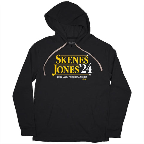 Skenes-Jones '24 Pittsburgh Pirates-Pro Baseball - YinzerShop
