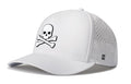 Skull and Crossbones Hat - Performance 5-Panel Water Repellent Cap | Jolly Roger Snapback by Haka Hat Performance - YinzerShop