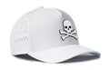 Skull and Crossbones Hat - Performance 5-Panel Water Repellent Cap | Jolly Roger Snapback by Haka Hat Performance - YinzerShop