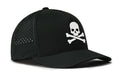 Skull and Crossbones Hat - Performance 5-Panel Water Repellent Cap | Jolly Roger Snapback by Haka Hat Performance - YinzerShop
