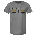 Slim Fit T-Shirt Jay Bell Pittsburgh Font – Lightweight Crewneck Tee, Digital Print Men's Premium T-Shirt - YinzerShop