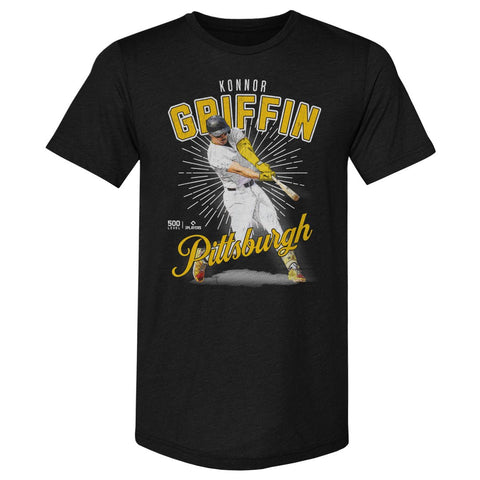 Slim Fit T-Shirt Konnor Griffin Pittsburgh Pirates Crewneck Short Sleeve Tee Men's Premium T-Shirt - YinzerShop
