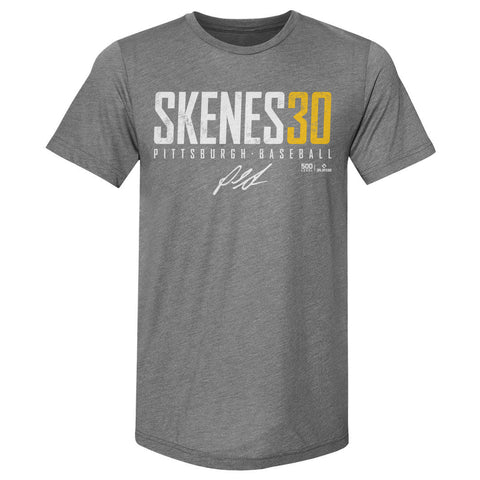 Slim Fit T-Shirt Paul Skenes | Tri Color Crew Neck Tee - Lightweight Polyester Cotton Blend Men's Premium T-Shirt - YinzerShop