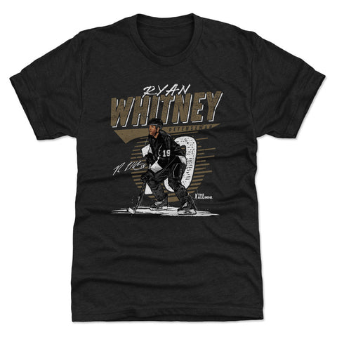Slim Fit T-Shirt – Ryan Whitney Pittsburgh Comet Crewneck Tee, Tri Color Blend Men's Premium T-Shirt - YinzerShop