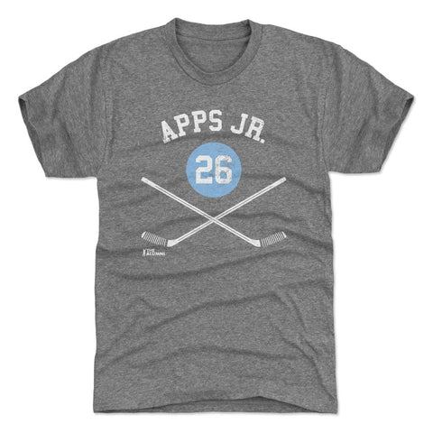 Slim Fit T-Shirt Syl Apps Jr. Pittsburgh | Crewneck Short Sleeve Tee With Digital Print Men's Premium T-Shirt - YinzerShop