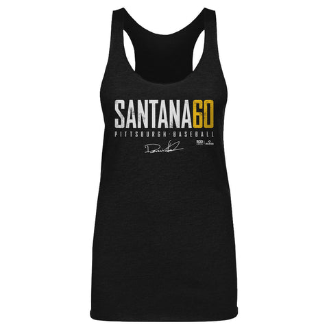 Slim Fit Tank Top - Dennis Santana Tri Color Lightweight Digital Print Shirt Women's Tank Top - YinzerShop