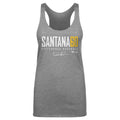 Slim Fit Tank Top - Dennis Santana Tri Color Lightweight Digital Print Shirt Women's Tank Top - YinzerShop