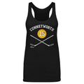 Slim Fit Tank Top Featuring Randy Cunneyworth – Tri Color Cotton Polyester Blend Women's Tank Top - YinzerShop