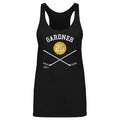 Slim Fit Tank Top Paul Gardner Pittsburgh - Tri Color Cotton Polyester Blend Shirt Women's Tank Top - YinzerShop