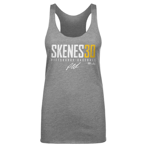 Slim Fit Tank Top - Paul Skenes Lightweight Tri Color Athletic Shirt Women's Tank Top - YinzerShop