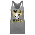 Slim Fit Tank Top – Paul Skenes Lightweight Tri Color Cotton Polyester Blend Tee Women's Tank Top - YinzerShop