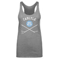 Slim Fit Tank Top – Randy Carlyle Tri Color Digital Print Cotton Polyester Blend Women's Tank Top - YinzerShop