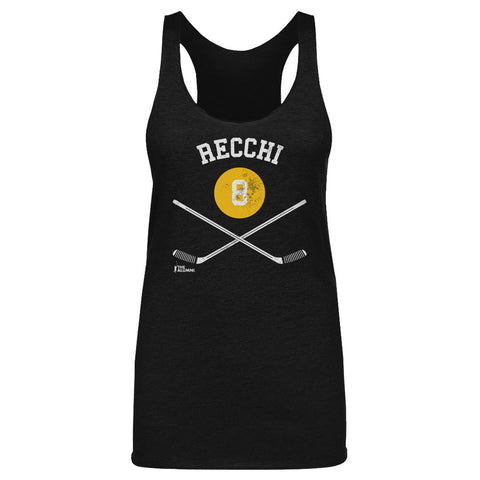 Slim Fit Tank Top – Tri Color Cotton Blend Graphic Athletic Wear by 500 LEVEL Women's Tank Top - YinzerShop