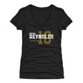 Slim Fit V-Neck T-Shirt - Bryan Reynolds Tri Color Cotton Polyester Blend Tee Women's V-Neck T-Shirt - YinzerShop