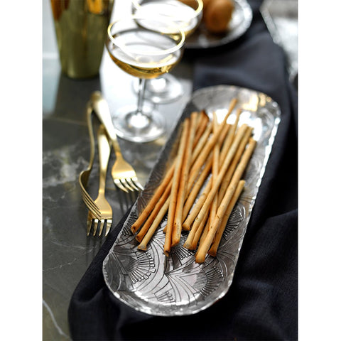 Small Breadstick Tray - Wendell August Forge Aluminum Serving Tray 1923 Collection Tray - YinzerShop