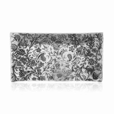 Small Horizon Server | Wendell August Forge Handcrafted Serving Tray with High Shine Finish - YinzerShop