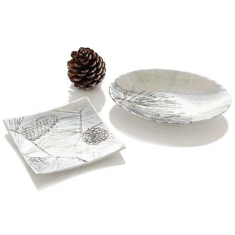 Small Oval Dish - Wendell August Forge Eastern White Pine Artisan Crafted Plate Decorative Serving Dish - YinzerShop